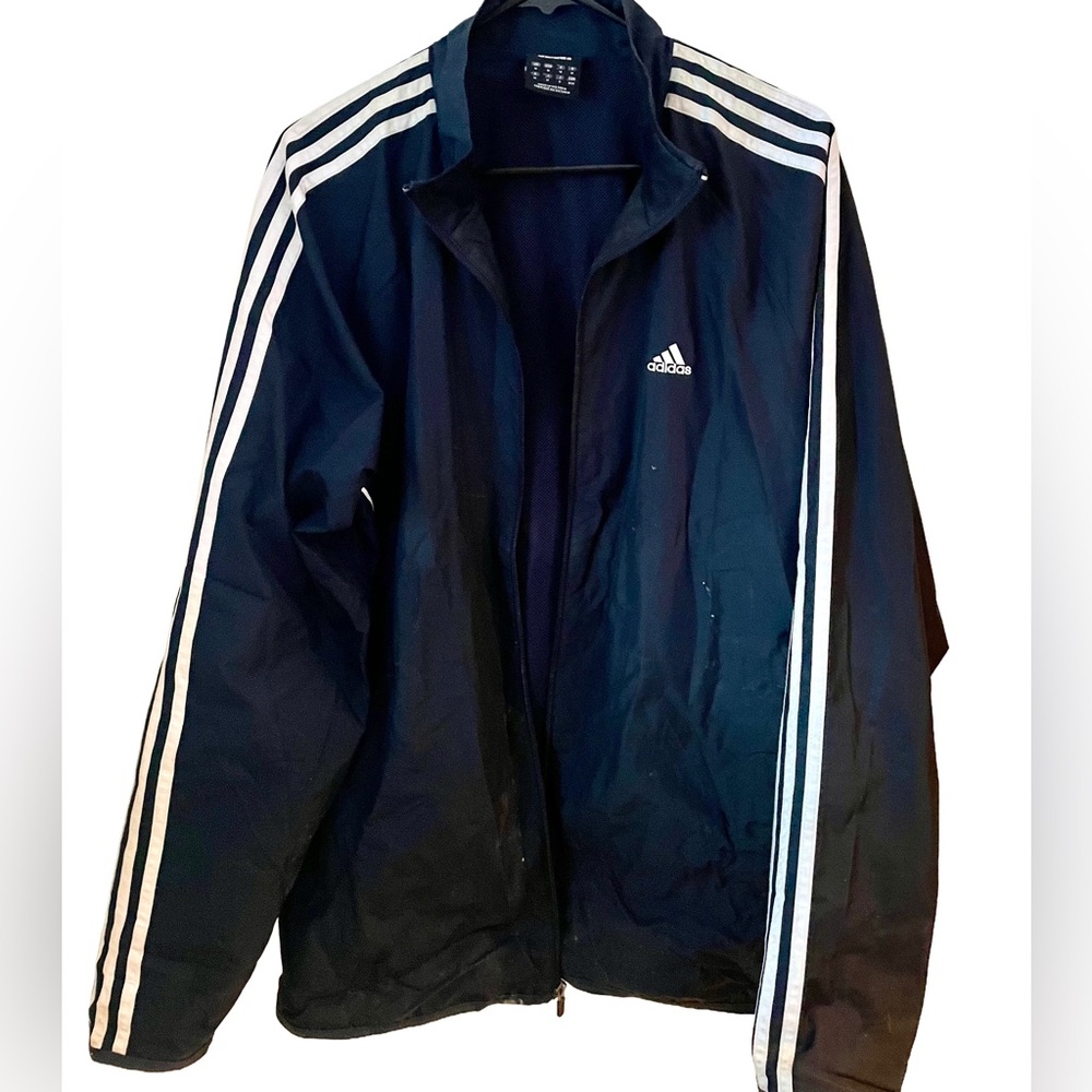 Adidas Men's Black Track Jacket